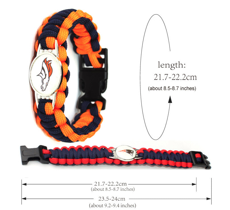 NBA Washington Wizards Paracord Survival Bracelet