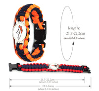 Thumbnail for NBA Washington Wizards Paracord Survival Bracelet