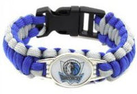 Thumbnail for NBA Dallas Mavericks Paracord Survival Bracelet