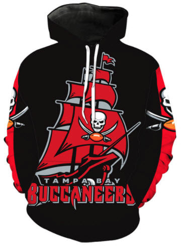 Tampa Bay Buccaneers Allover 3D Print Hoodie