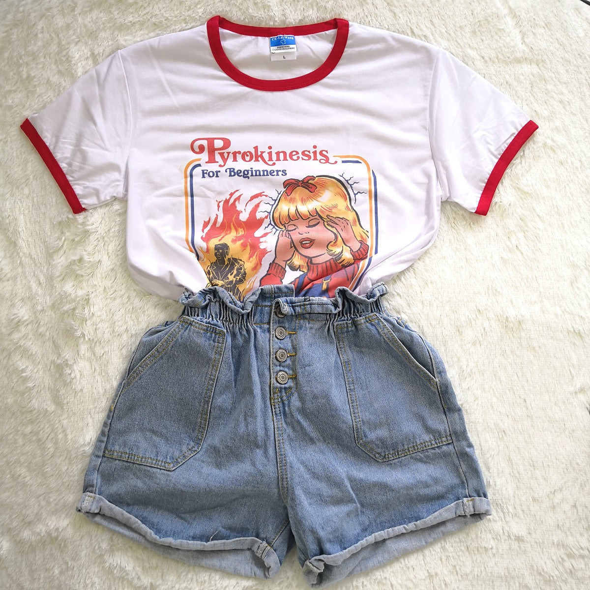 Childhood Pyrokinesis for Beginners Tshirt