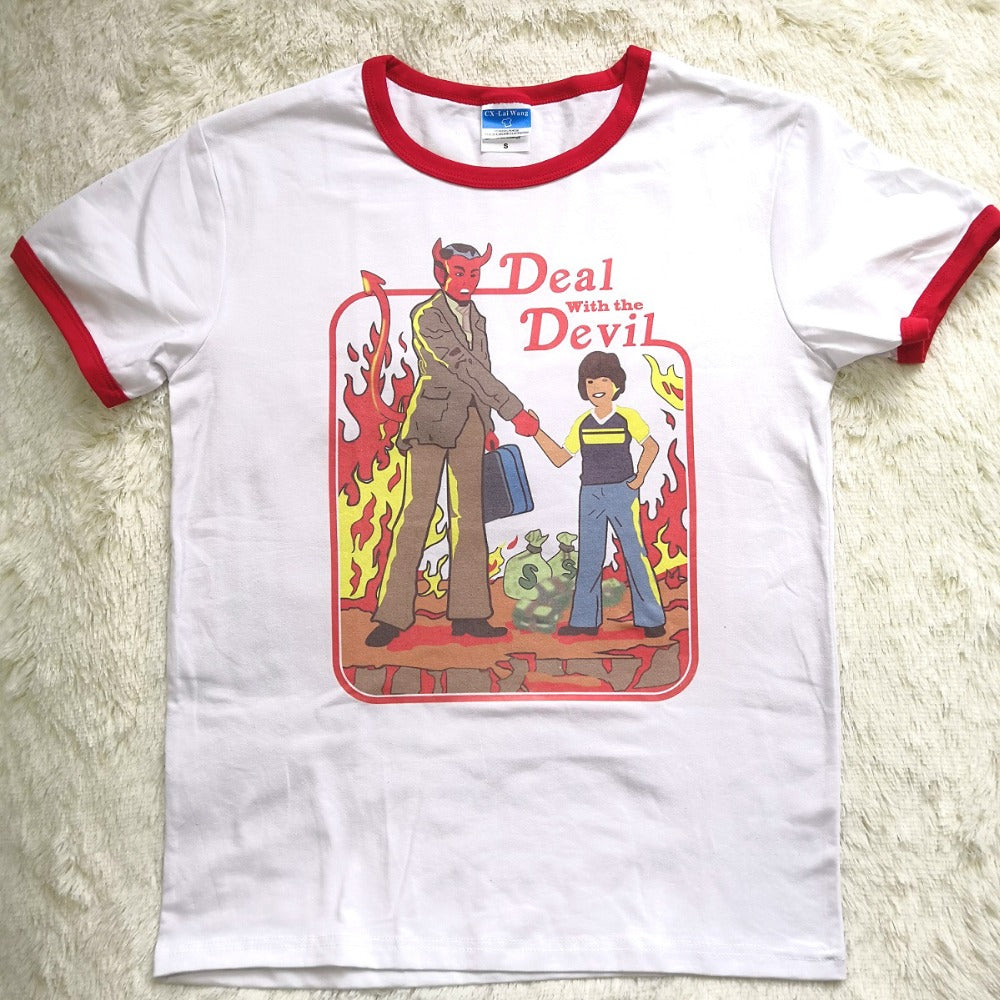 Childhood Deal With The Devil Tshirt
