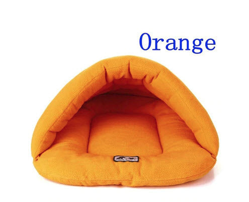 Warm Sleeping Fleece Dog Bed
