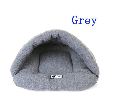 Warm Sleeping Fleece Dog Bed