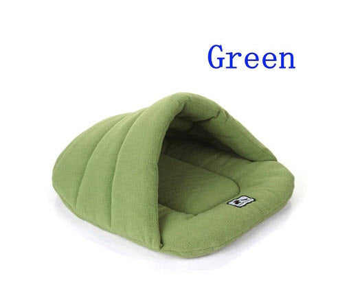 Warm Sleeping Fleece Dog Bed