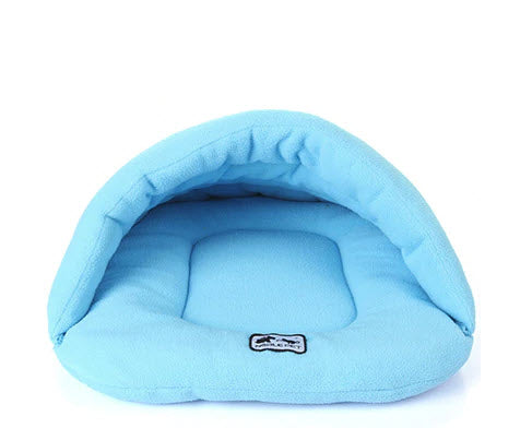 Warm Sleeping Fleece Dog Bed