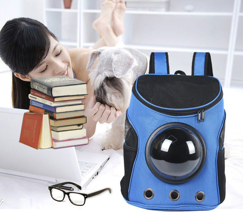 Cat Dog Astronaut Capsule Backpack