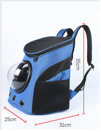 Thumbnail for Cat Dog Astronaut Capsule Backpack