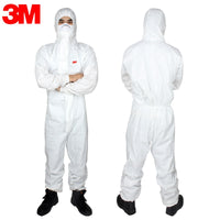 Thumbnail for 3M 4545 Coverall Hooded Protective Elastic Waist Clothing