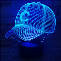 Thumbnail for MLB CHICAGO CUBS 3D LED LIGHT LAMP