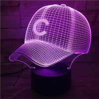 Thumbnail for MLB CHICAGO CUBS 3D LED LIGHT LAMP