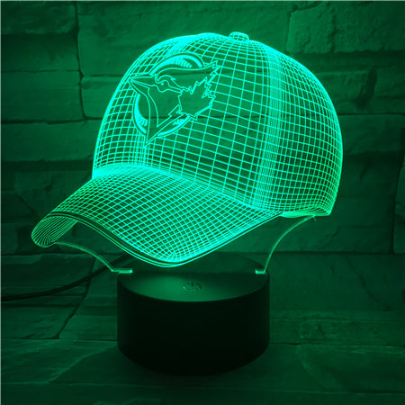 MLB TORONTO BLUE JAYS 3D LED LIGHT LAMP