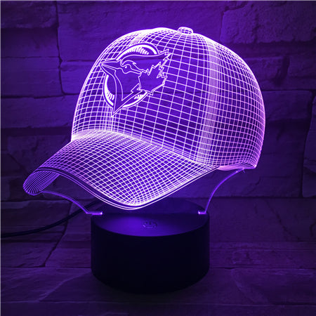 MLB TORONTO BLUE JAYS 3D LED LIGHT LAMP