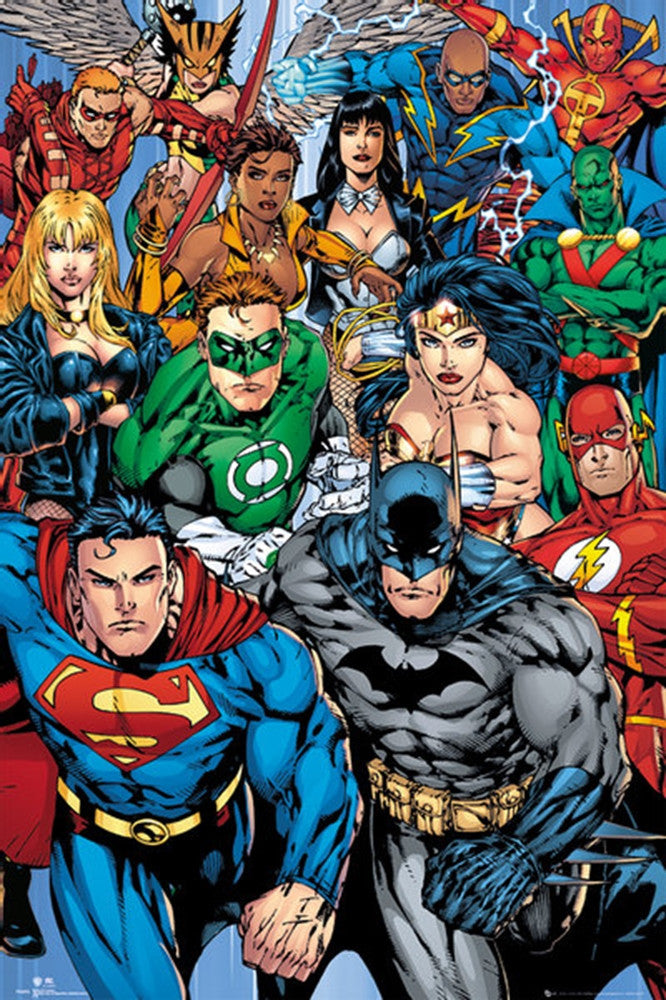 DC Comics Character Collage Poster - TshirtNow.net
