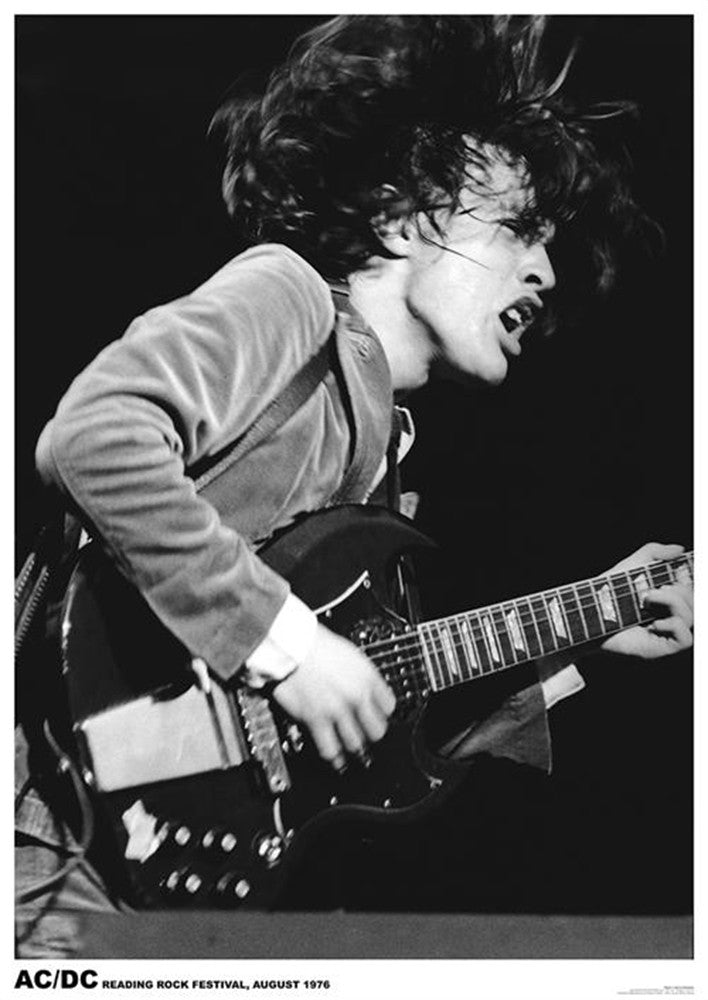 AC/DC Reading Rock 1976 Poster - TshirtNow.net