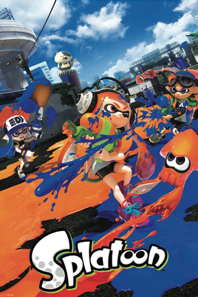 Splatoon Gaming Poster - TshirtNow.net