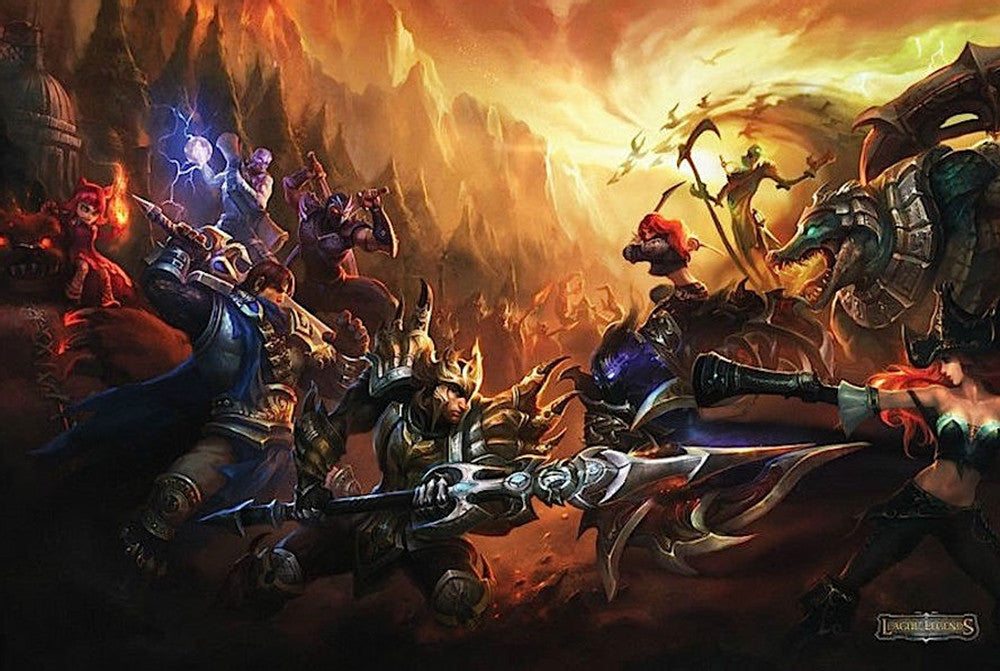 League Of Legends Gaming Poster - TshirtNow.net