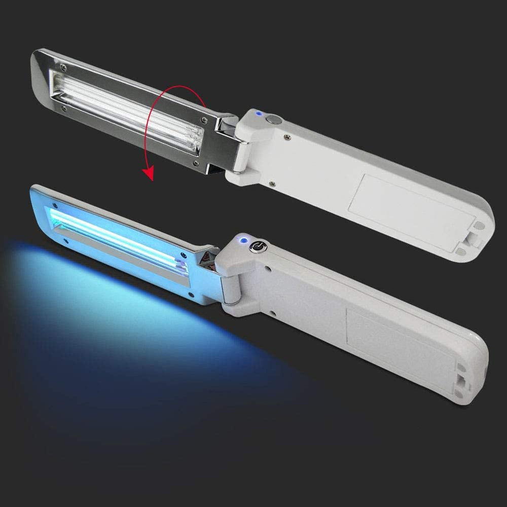 Ultraviolet Portable Sterilizing Handheld USB Germicidal Flashlight Wand