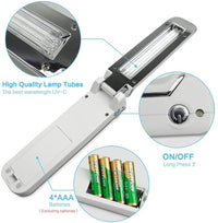 Thumbnail for Ultraviolet Portable Sterilizing Handheld USB Germicidal Flashlight Wand