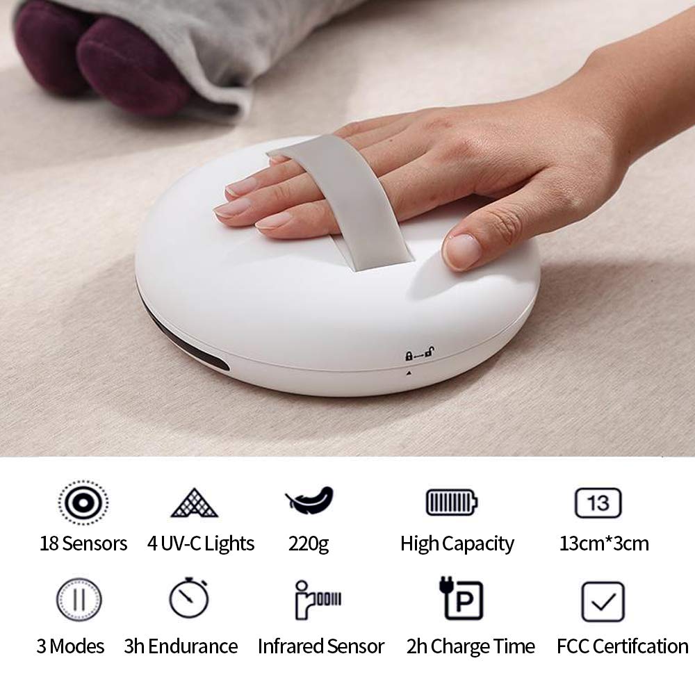 AUSIDA CleanseBot Mite Killer World first Bacteria Killing Robot