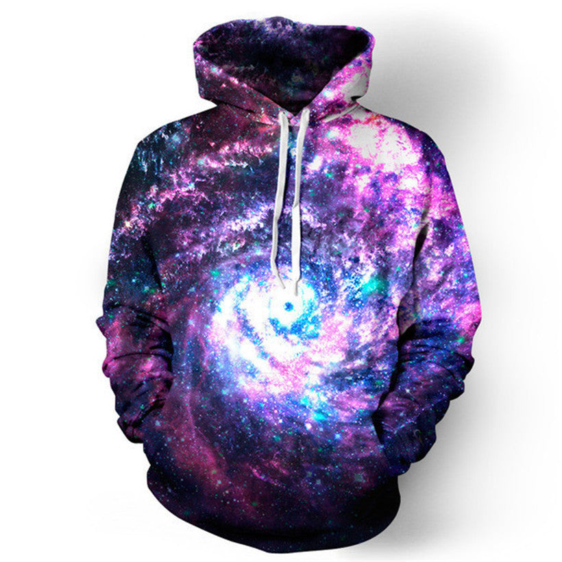 Worm Hole Allover 3D Print Hoodie