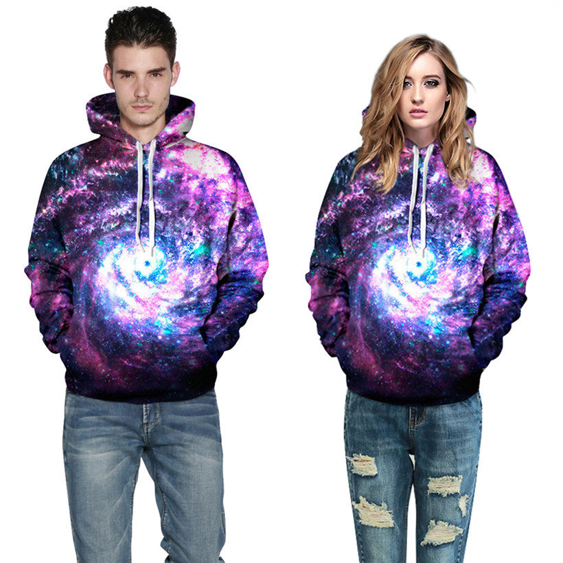 Worm Hole Allover 3D Print Hoodie