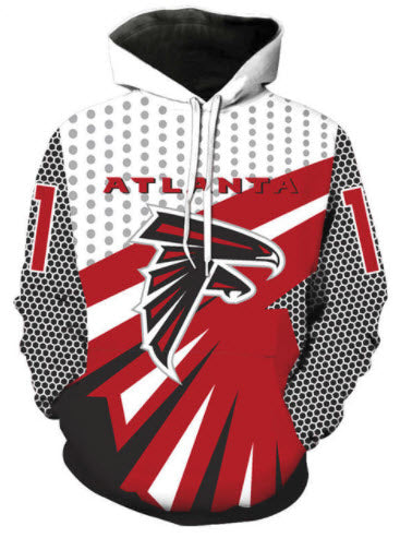 Atlanta Falcons Allover 3D Print Hoodie