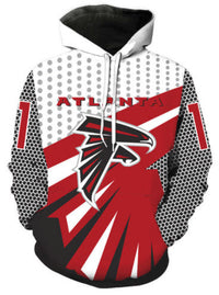 Thumbnail for Atlanta Falcons Allover 3D Print Hoodie