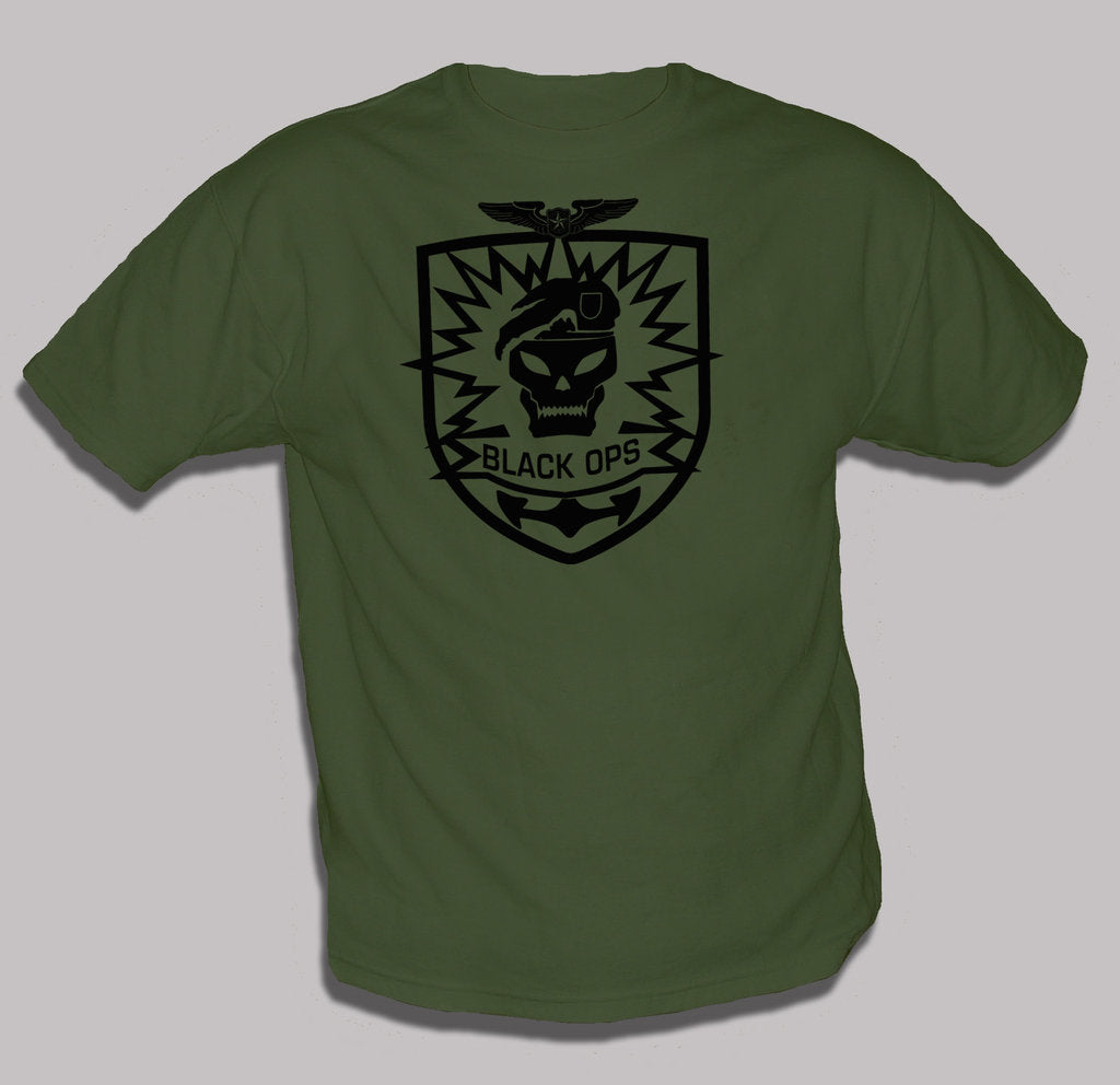 Call of Duty Black Ops Skull Logo Tshirt - TshirtNow.net - 2