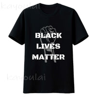 Thumbnail for Black Lives Matter - Activist Movement Cotton Knitted Casual Unisex T-Shirt