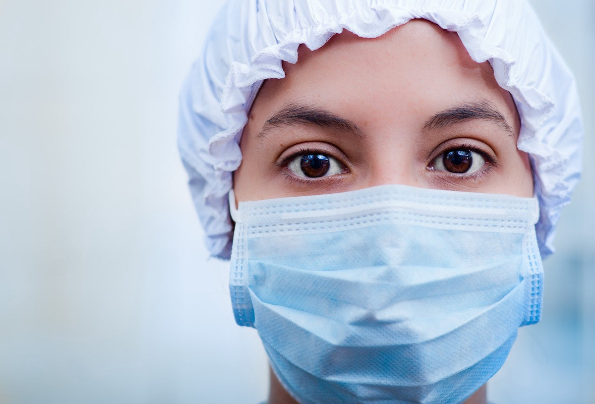 Disposable Medical Bouffant Hair Caps Surgical Bonnets