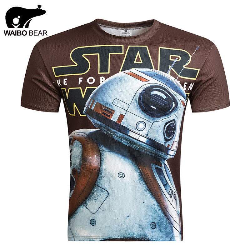 Star Wars Allover 3D Print Performance Tshirts - TshirtNow.net - 1