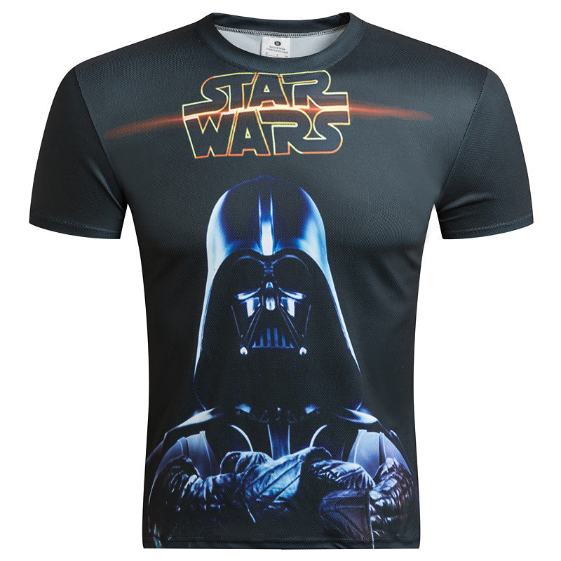 Star Wars Allover 3D Print Performance Tshirts - TshirtNow.net - 3