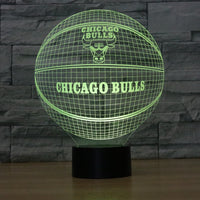 Thumbnail for NBA CHICAGO BULLS 3D LED LIGHT LAMP