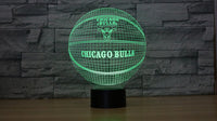 Thumbnail for NBA CHICAGO BULLS 3D LED LIGHT LAMP