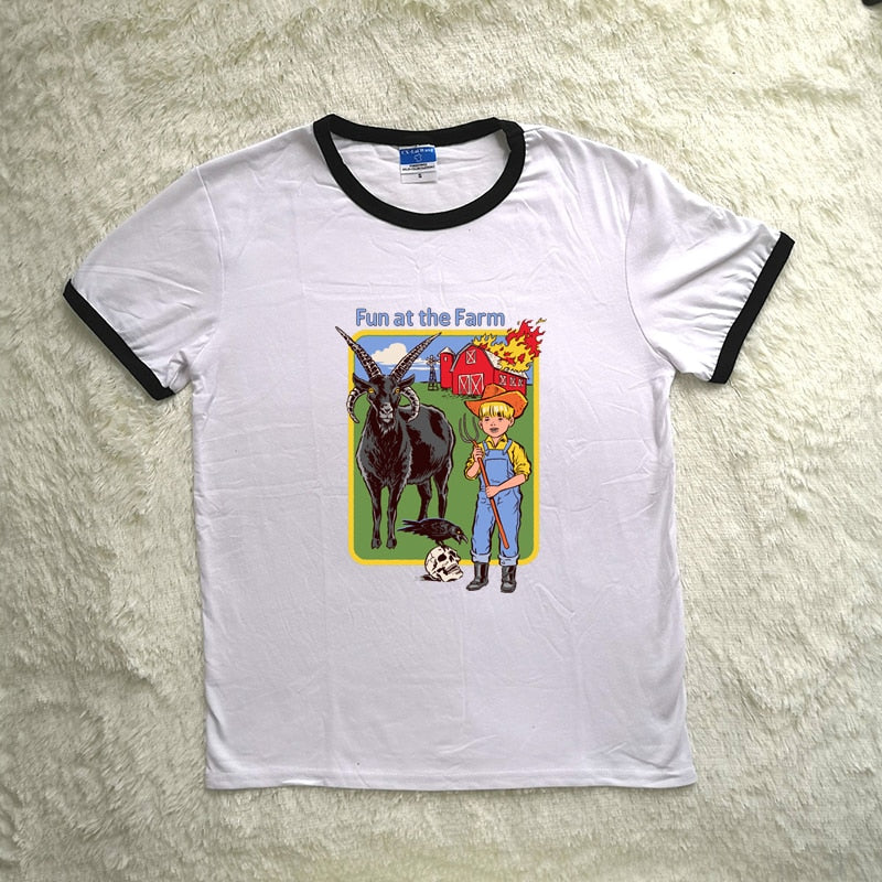 Childhood Children Fun at the Farm Tshirt