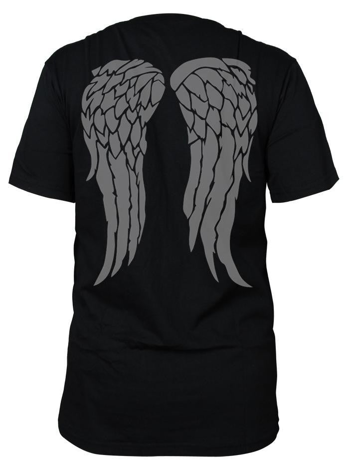 The Walking Dead Daryl Dixon Zero Tolerance For Walkers Crossbow Oversize Print Tshirt - TshirtNow.net - 3