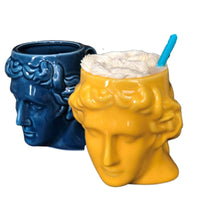 Thumbnail for Limited Edition Apollo David Head Sculptured 3D Ceramic Milk/Coffee/Tea Mugs