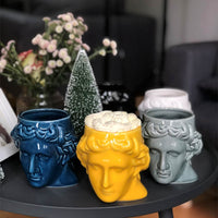 Thumbnail for Limited Edition Apollo David Head Sculptured 3D Ceramic Milk/Coffee/Tea Mugs