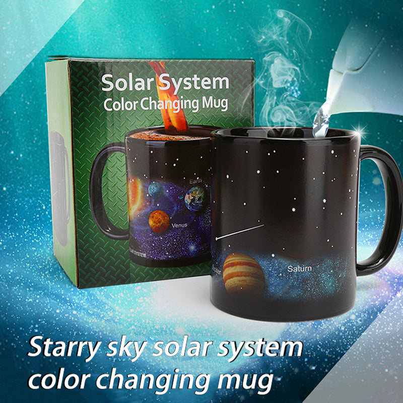 Space Collection Magic Color Changing 3D Ceramic Coffee/Tea/Milk Mugs