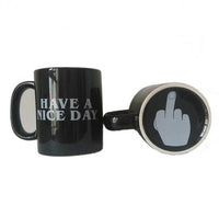 Thumbnail for Ceramic Coffee/Tea Mug with printed Have A Nice Day Middle Finger