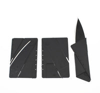 Thumbnail for Credit card knife mini outdoor pocket knife Hunting camping hand tool knife sharp portable survival folding knife