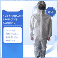Thumbnail for Disposable Anti Infection Bacterial Plastic Isolation Suit
