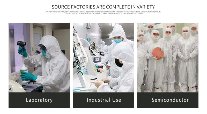 Disposable Anti Infection Bacterial Plastic Isolation Suit