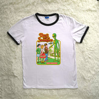 Thumbnail for Childhood Don't Talk to Strangers Tshirt