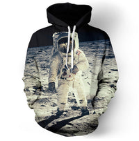 Thumbnail for Apollo Lunar Landing Photo Allover 3D Print Hoodie