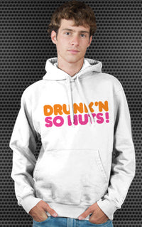 Thumbnail for Drunkin So nuts Mockup hoody Sweatshirt - TshirtNow.net - 1