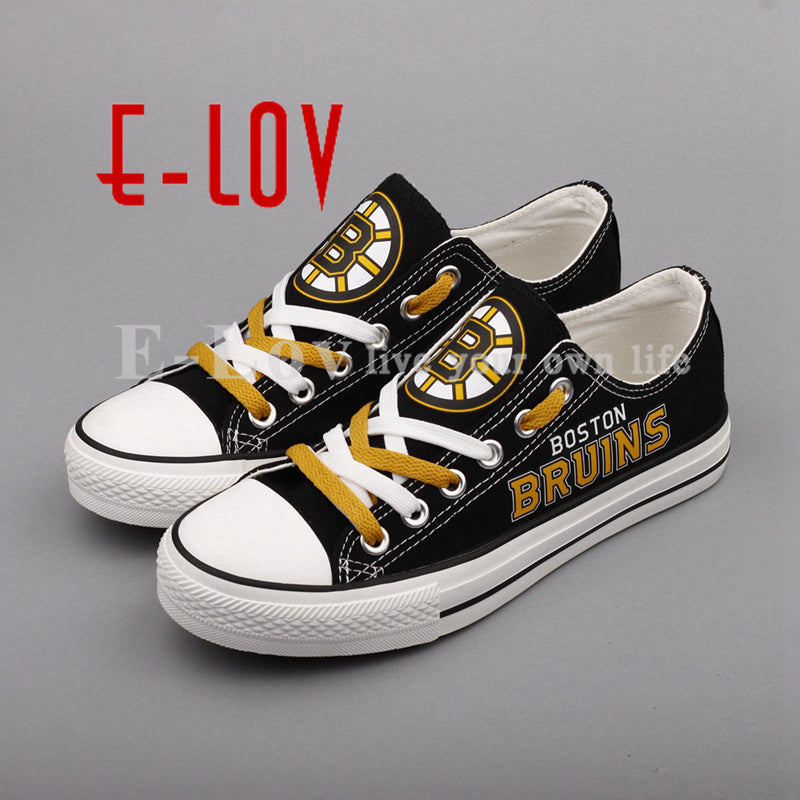 Boston Bruins Canvas Shoes