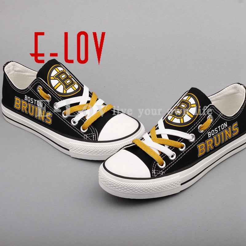 Boston Bruins Canvas Shoes