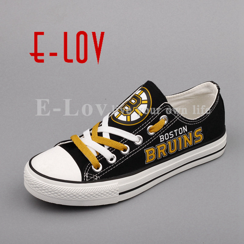 Boston Bruins Canvas Shoes